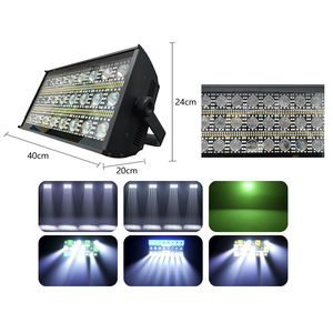 Suministro de fábrica 24*3W a todo color 4 en 1 cortina de rayos luz Led estroboscópica Luz de escenario iluminación de escenario Bar Disco Club EQUIPO DE DJ - Product Image 5