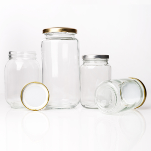Frasco De Vidrio Con tapa Salsa y mermelada Botella Frasco para encurtidos Frascos de vidrio para almacenamiento de encurtidos - Product Image 3