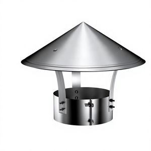 Capot de <span class=keywords><strong>cheminée</strong></span> en acier inoxydable 201, pare-vent extérieur pour couvercle de <span class=keywords><strong>cheminée</strong></span> - Product Image 1