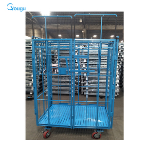 Nghề nghiệp tùy biến lưu trữ mạ kẽm làm tổ CuộN Pallet dây lưới CuộN <span class=keywords><strong>container</strong></span> - Product Image 4