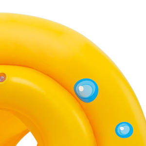 <span class=keywords><strong>Intex</strong></span> 59574แหวนว่ายน้ำพีวีซีสีเหลือง Kidie ห่วงยางว่ายน้ำทำให้พองความปลอดภัยของเด็กว่ายน้ำที่นั่งเก้าอี้สระว่ายน้ำ - Product Image 2
