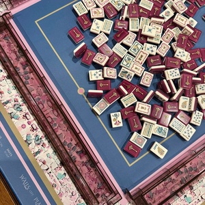 Nuevo Juego de Mahjong Americano 2026, Fichas de Acrílico Rojo Laguna, Tamaño Personalizado, Color Duradero, Portátil y Ecológico - Product Image 3