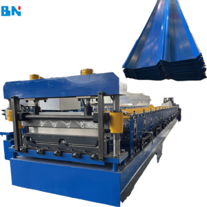 2024 Hot Selling Single Layer Aanpasbare Hoge Kwaliteit Automatische Dakpan Metalen Dakpan Vormmachine - Product Image 1