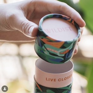 กล่องบรรจุภัณฑ์ทรงกระบอกทำจากกระดาษรีไซเคิลสำหรับใส่เครื่องสำอางน้ำหอมบรรจุภัณฑ์สำหรับใส่ชาและลูกกวาด - Product Image 4