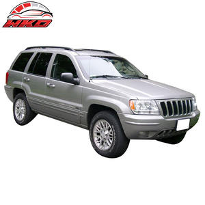 Tapis de sol pour Jeep Grand Cherokee 99-04, tapis avant et arrière gris 4 pièces - Velours - Product Image 2