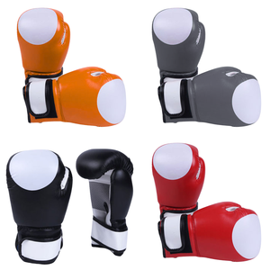 Razorts Gants de boxe de haute qualité en cuir PU Logo personnalisé Gants de boxe d'entraînement - Product Image 1