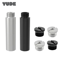 Tube d'extension pour pied de micro, adaptateur de vis mâle-femelle 5/8 "-27 5/8 1/4 3/8, compatible avec la plupart des microphones