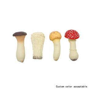 Jouets anti-stress en forme de champignon, jouets sensoriels doux à presser pour soulager l'anxiété, jouets originaux en forme de nourriture pour adultes unisexe - Product Image 2
