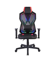 Chaise de jeu de style moderne Offre Spéciale spéciale avec chaise de jeu réglable à dossier haut réglable RVB nouveauté