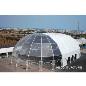 <span class=keywords><strong>Tente</strong></span> de réception octogonale en alliage d'aluminium transparente de 1000 <span class=keywords><strong>places</strong></span> pour les cérémonies VIP et les événements musicaux en direct - Product Image 3