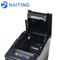 Imprimante thermique de reçus Shanghai NAITING 80 mm avec coupe-papier automatique, interface USB+ compatible ESC/P0S, en stock