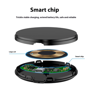 Cargador Inalámbrico Mini <span class=keywords><strong>de</strong></span> 15W, QC2.0 5V/2A, Localizador <span class=keywords><strong>de</strong></span> Tarjetas Inteligente con Protección OTP, Multifuncional para Teléfono - Product Image 4