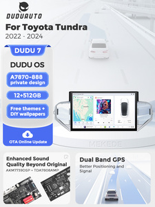DUDUAUTO DUDU7 A7870 AKM7739 VELVET DSP 12+512G 14.6 pouces Autoradio pour Toyota Tundra 2022-2024 3ème génération - Product Image 2
