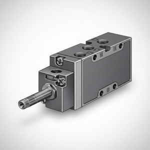 Equipo Eléctrico, Solenoide de Dos Posiciones y Cinco Vías con Control Eléctrico Simple (Válvula Tiger) MFH-5-1/8 (9982) - Product Image 1