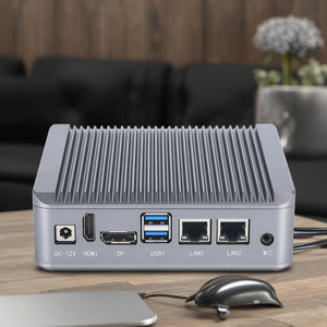 ECSUUGunstigster Lufter Loser Mini-PC Intel Celeron 2LAN 2COM Dual-Display-Unterstutzung Fur Heim-und Geschafts-Mikrocomputer-PC - Product Image 2