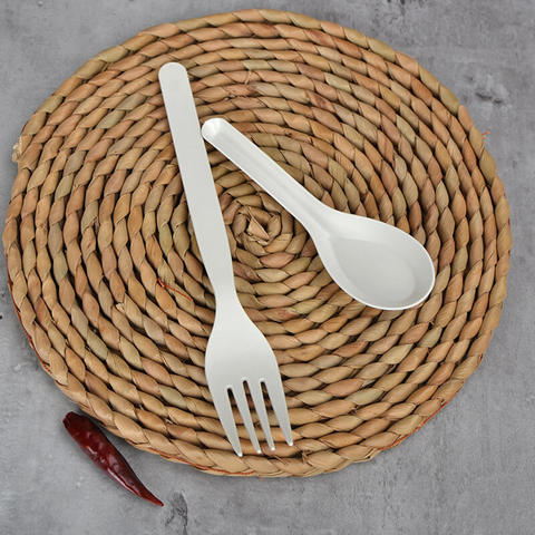 Compostable Eco High Quality Tableware Biodegradable Dispensable Cutlery