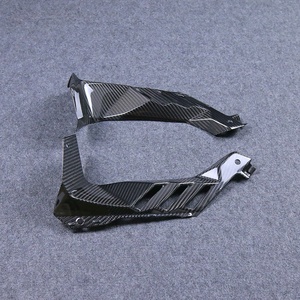 Cubierta Lateral de Panel de Instrumentos de Fibra de Carbono Seca 3K 100% para Kawasaki ZX-10R 2021+ Carenado Lateral de Tablero de Motocicleta - Product Image 5