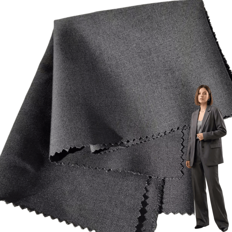 Factory Direct Popular Elegant Luxurious Drapey Twill Fabric for Corporate Workwear