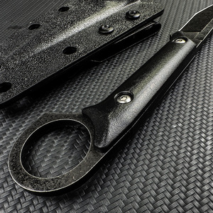 Couteau de poche tactique en acier 440 pour le camping et la survie en plein air avec étui Kydex - Product Image 5