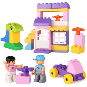 Blocos de construção compatíveis, conjuntos de brinquedos para desenvolvimento educativo, blocos de construção empilháveis para crianças pequenas - Product Image 1