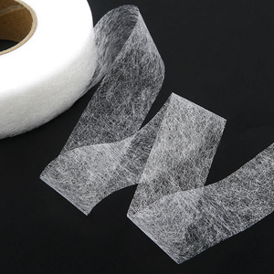 Hot bán 1/1.2/1.5cm 64 m/cuộn hai mặt nóng chảy PA hotmelt dính web - Product Image 1