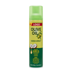 <span class=keywords><strong>Spray</strong></span> Lucidante Nutriente all'Olio d'Oliva 420ml - Infuso con Olio di Cocco, <span class=keywords><strong>Spray</strong></span> Anti-Crespo <span class=keywords><strong>per</strong></span> <span class=keywords><strong>Capelli</strong></span> Secchi e Disidratati - Product Image 1