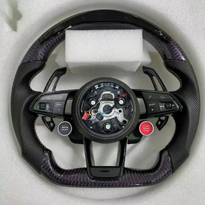 Volant LED en fibre de carbone véritable pour Audi A3 A4 B9 A5 RS3 RS4 RS5 S3 S4 S5, compatible avec les modèles TT R8 RS5 RS6 RS7, nouvelle version améliorée - Product Image 5