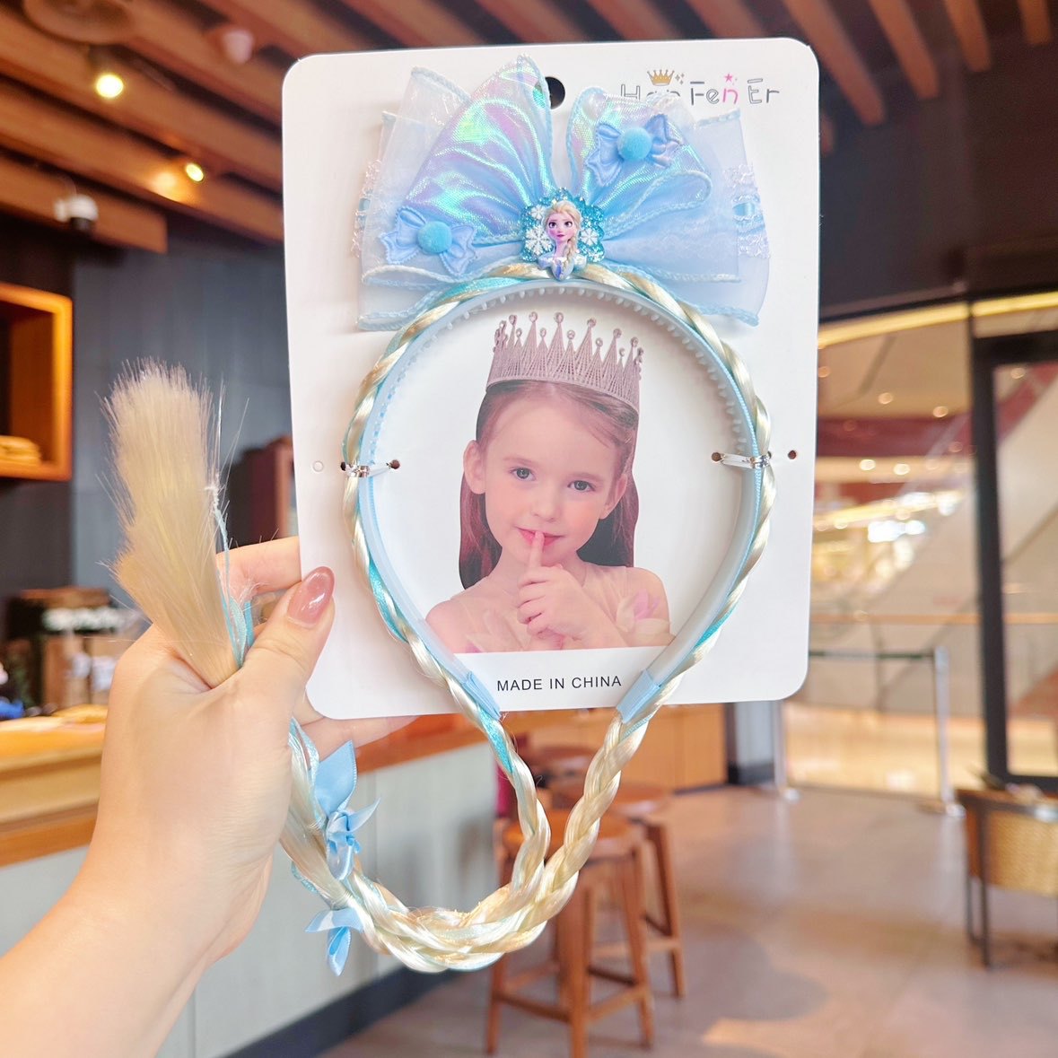 La principessa blu Elsa