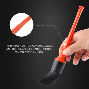 SPTA DF017 Juego de 5 Cepillos para Detallado de Autos <span class=keywords><strong>con</strong></span> Cerdas de PP para Limpieza sin Rayones de Superficies Automotrices, Piezas Interiores/Exteriores - Product Image 3