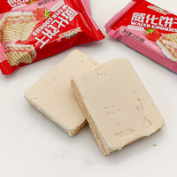 Biscuits croustillants de qualité supérieure, bâtonnets de gaufrettes, biscuits craquelins, saveurs assorties, approvisionnement en vrac de l'usine chinoise