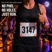 Harga Pabrik Klip Kustom Halloween Natal Dapat Digunakan Kembali Resin Berkualitas Tinggi Nomor Bib Maraton Kancing Plastik Tahan Lama