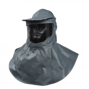 Huahu 1083 – Capuche <span class=keywords><strong>de</strong></span> <span class=keywords><strong>protection</strong></span> en PVC anti-acide, anti-alcali, anti-éclaboussures, anti-chimiques et anti-poussière - Product Image 4