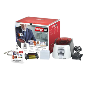 <span class=keywords><strong>Imprimante</strong></span> thermique <span class=keywords><strong>Evolis</strong></span> Badgy100 pour cartes d'identité, impression bord à bord CR80, badges pour le personnel/les écoles/les adhésions en stock - Product Image 3
