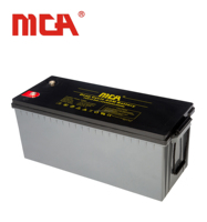 Batterie VRLA gel scellée sans entretien à décharge profonde 12V 240Ah, rechargeable, pour voiturettes de golf et outils électriques – Vente directe usine