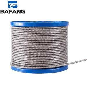 أسلاك بلاستيكية مختلفة الأحجام والمواد من الفولاذ المقاوم للصدأ 304/316 والفولاذ المجلفن والبلاستيك PVC، أسلاك رفيعة بألوان مخصصة من 0.3 إلى 20 مم - Product Image 1