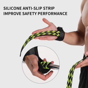 Comfortable Anti-slip Gym Lifting Straps Fitness Training-Durable Adjustable Wrist <b>Wraps</b> - Product Image 5