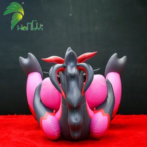 ピンクの膨張式ドラゴンおもちゃ カスタム膨張式動物の大人のおもちゃ、Hongyi膨張式おもちゃ - Product Image 2