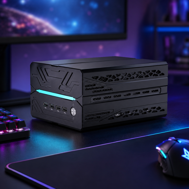RTX Mini PC Intel Core I5-14400F RTX 5060 Ti 16GB DDR5 5600MHz Mini Gaming PC With 512GB SSD WiFi 6E OEM ODM in Stock PC