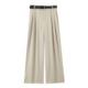 Nouvelle Collection Printemps 2026 – Pantalon Femme Décontracté Ample Imprimé, Taille Mi-Haute, Multicolore, avec Ceinture et Double Plis, Tendance et Élégant - Product Image 5