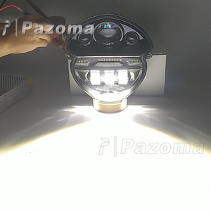 Phare avant de moto pour Ducati <span class=keywords><strong>Monster</strong></span> <span class=keywords><strong>695</strong></span> 696 696, feux avant LED, ABS 795 1100 1100S 796 - Product Image 6