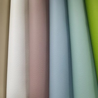 Tissu d'ameublement en cuir PU recyclé écologique de qualité supérieure, imperméable, résistant aux rayures, multicolores, doux, pour canapé, chaise, décoration intérieure