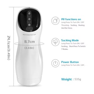 Dispositif de soin personnel masculin personnalisé, stimulateur intime de luxe pour hommes, gobelet de bien-être pour hommes - Product Image 3