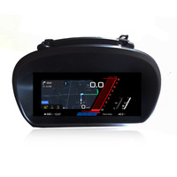 KANOR-Tableau de bord LCD 12.3 "avec 9 Modes et Canbus intégré pour la série 1 E81/E82/E87/E88/135i avec Carplay