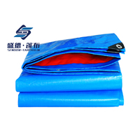 Bâche en PE imperméable robuste de style coréen, revêtement uni, résistante à l'eau, légère, pour l'extérieur, vente en gros