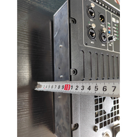 Module d'amplificateur de plaque métallique Mellisong 2000W pour système de haut-parleurs PA double 18 pouces avec technologie DSP