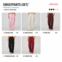 Ensemble de yoga deux pièces pour femmes, sweat-shirt à capuche court zippé et pantalon de survêtement à jambes larges, vêtements de sport décontractés pour l'hiver