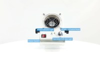 Ventilateur ioniseur de contrôle série FD2 de haute qualité, éliminateur d'électricité statique, souffleur d'air ionisant, ventilateur ionique ESD