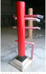 หุ่นจำลองไม้ยืนสำหรับปีกชุนกังฟูอุปกรณ์ศิลปะการต่อสู้โดยตรงจากโรงงาน - Product Image 5