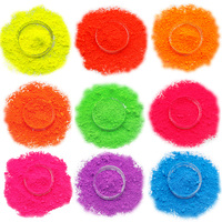 Colorants fluorescents solubles dans l'eau, poudre de pigments néon pour la fabrication de savon, la fonte de cire, les bougies, l'art de la résine