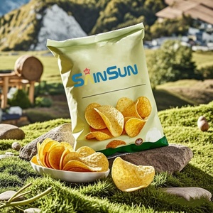 Snack Packaging <b>Bag</b> for Potato Chips Roll Film Custom Printed Laminated Heat Seal Plastic Food Custom Package Stand up Pouch - Product Image 3